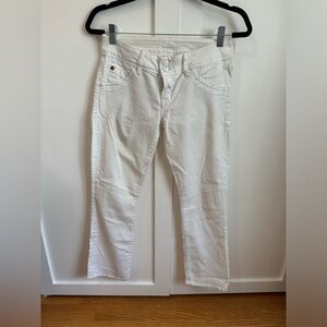 Hudson cropped jeans, size 26